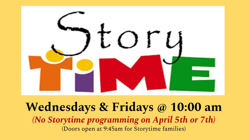 Storytime Spring 2023