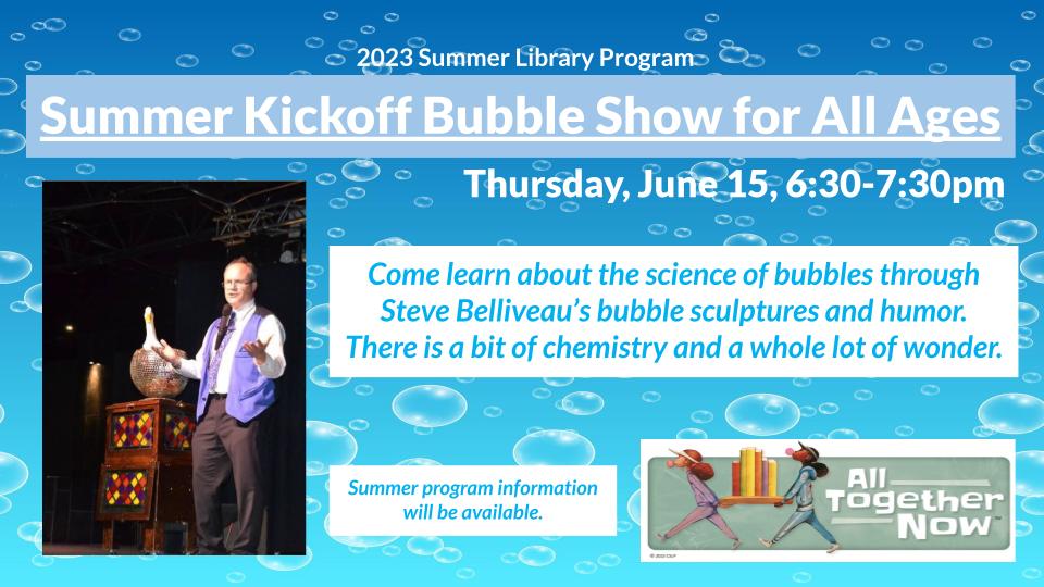 Summer Reading Kickoff
