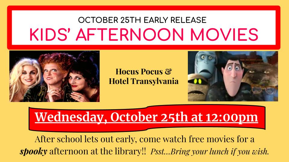 Early Release Movies