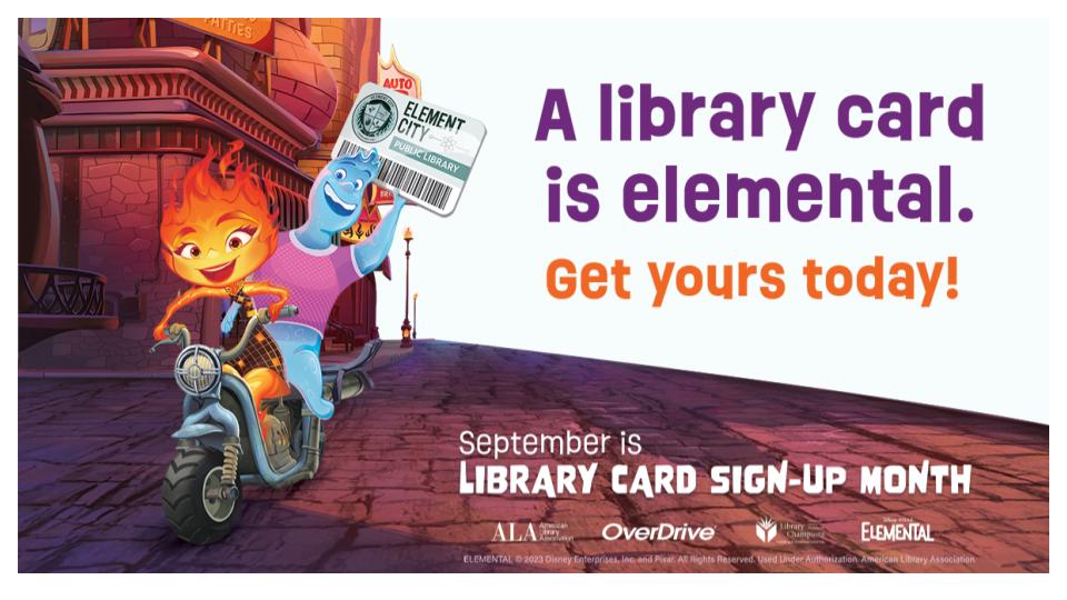 Library Card Month