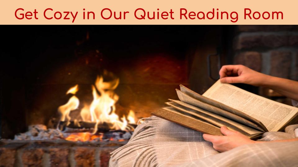 Cozy at the Library