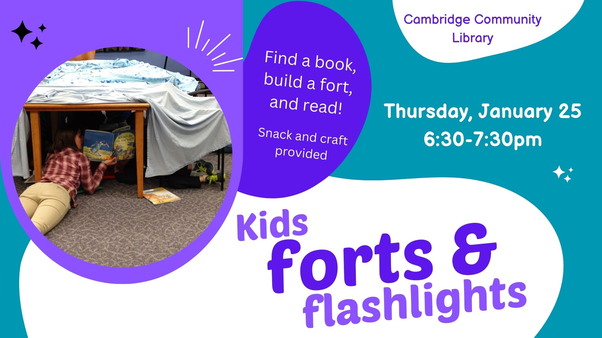 forts and flashlights