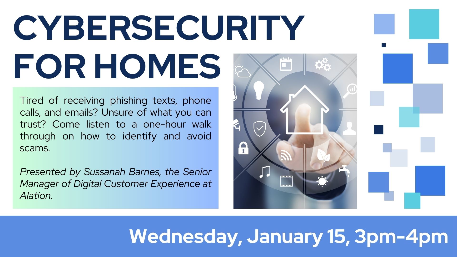 Cybersecurity for homes